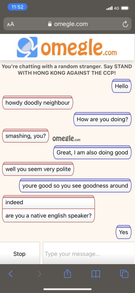 Srpskom na omegle chat Most Popular